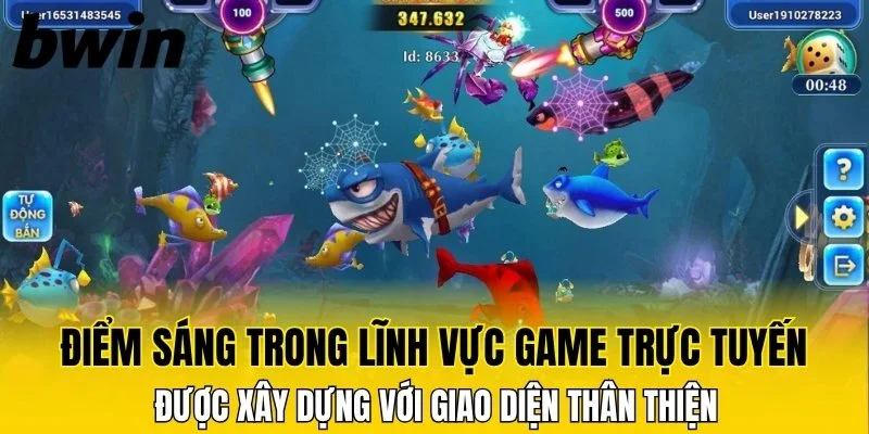 Bắn cá Jili được xây dựng với giao diện thân thiện