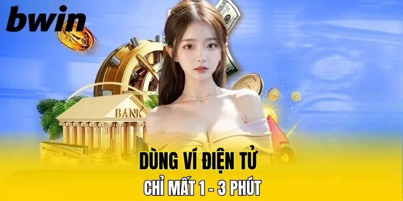 Dùng ví điện tử chỉ mất 1 - 3 phút