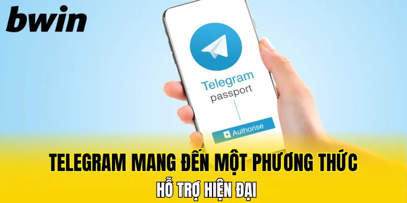 Telegram mang đến một phương thức hỗ trợ hiện đại